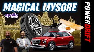 Breakfast and Magic of Mysuru | Apollo Apterra Cross | PowerDrift | 4K