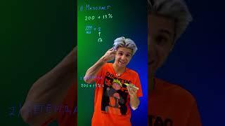 ПРОЦЕНТЫ  ЧАСТЬ I #егэ #математика #профильныйегэ #shorts #огэ