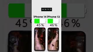 iPhone 14 vs. iPhone 13 Battery TestSubscribe for more 