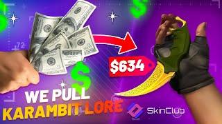 SKINCLUB WE PULLED LEGENDARY KNIFE | Skinclub Promo Code 2024