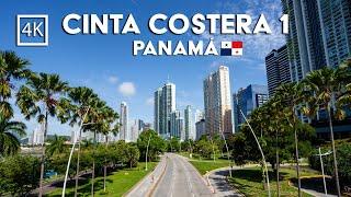 🟡 [4K]   Exploring Cinta Costera 1 | A Recreational Gem Along Panama's Pacific Coast