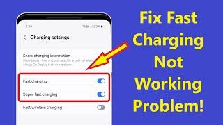 How to Fix Samsung Fast Charging Not Working problem!! - Howtosolveit