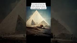 AI Reveals How The Pyramids Were Built  #shorts