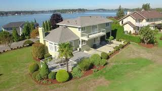 Tapps Island Golf Course with Mt Rainier and Lake Tapps views