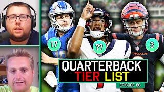 We did a QUARTERBACK TIER LIST