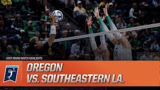 Oregon vs. Southeastern Louisiana: 2023 NCAA volleyball first round highlights