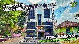 Begini suaranya D&D Audio Ceksound persiapan wayangan HOREG