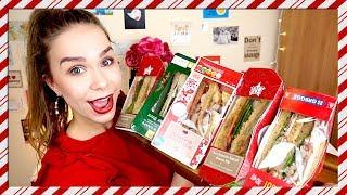 Pret a Manger vs. M&S vs. Greggs - Best Christmas Sandwich? Vlogmas Day 8