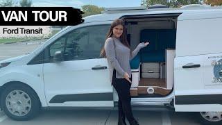 VANTOUR | awesome stealth 2017 Ford Transit connect LWB campervan conversion