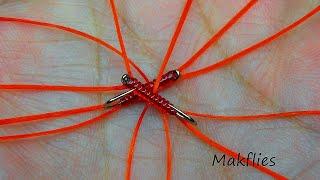 Fly Tying an Apps Blood Worm by Mak