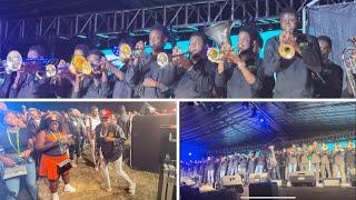 Evergreen Band  electrifying performance at Made In Taadi Concert. Kofi Kinaata Takoradi