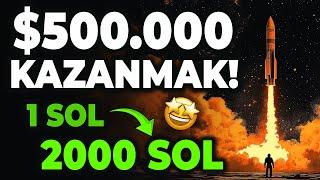 +1000X KAZANABİLİRSİN! Binlerce Dolar Kripto Para Kazanmak | Solana Meme Coin Trade Ape Pro