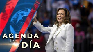 Kamala Harris habló, en entrevista con CNN, de inmigración, economía y política exterior