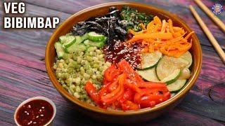 Veg Bibimbap Recipe | Rice Bowl Recipes For Lunch | Bibimbap Sauce | Easy Tiffin Box Ideas | Bhumika