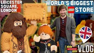 I Went to the BIGGEST LEGO STORE in the WORLD! (London/Leicester Square Store Tour)