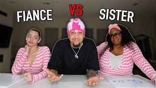 WHO KNOWS ME BETTER? (MY FIANCE VS LITTLE SISTER!!)