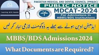 Important Documents Required for the admissions of Medical Colleges