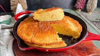 The BEST Cornbread Recipe! One Bowl and So Easy!