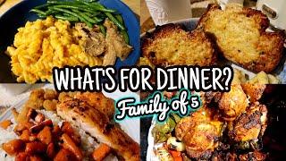 WHAT'S FOR DINNER?  ~ EASY & AFFORDABLE MEAL IDEAS