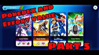 How to make pokemon strong | part 5 ~ Pokedex and effort value | Monster of Glory