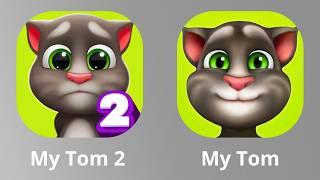 My Talking Tom 2 vs My Talking Tom