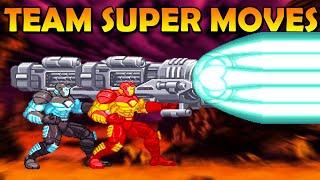 Marvel vs Capcom All Team Hyper Super Combo Moves Same Character