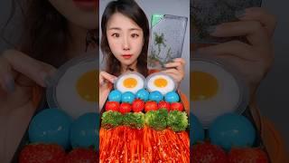 먹방 먹는 소리, Eating faster like a good girl #asmr #mukbang #satisfying #020