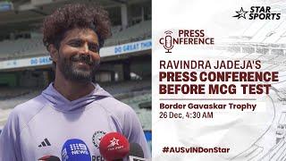 Ravindra Jadeja's Press conference ahead of the Boxing Day Test at Melbourne | #AUSvINDonStar