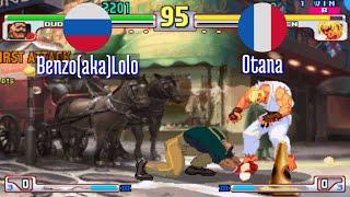 FT5 @sfiii3nr1: Benzo(aka)Lolo (RU) vs Otana (FR) [SF III 3rd Strike sfiii sf3 Fightcade] Jan 9