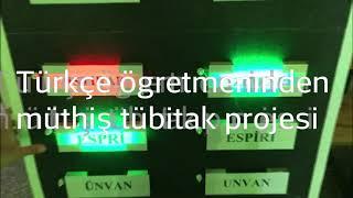 Türkçe öğretmeninden müthiş tübitak projesi