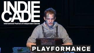 PLAYFORMANCES 2019 - Interactive playful commentary at IndieCade Europe