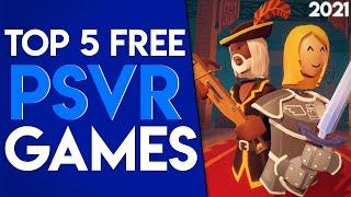 Top 5 Free PSVR Games! - 2021