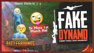 PUBG MOBILE | FAKE DYNAMO IS HERE | FIRST TIME PLAYING PUBG MOBILE  