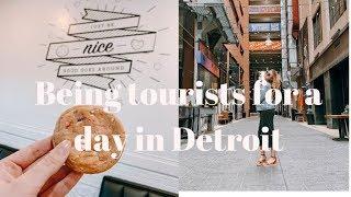 VLOG: being tourists for a day in Detroit