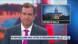 Michigan Republicans pass bills to add voter ID requirements