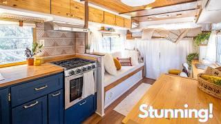 Beautifully Renovated Vintage RV - Chic DIY Tiny Home