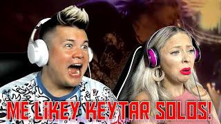 AMERICANS #reaction to "Sonata Arctica - Blank File- Live In Finland" THE WOLF HUNTERZ Jon and Dolly