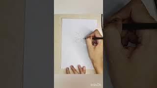 basic cartoon sketch drawing | #easytodraw  #youtubeshorts #shorts #short