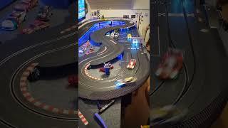 6 CAR DIGITAL SLOTRACING on 18.43m Carrera Track