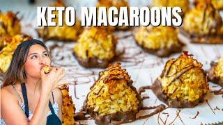 Keto Coconut Macaroons! Easy Low Carb Keto Macaroons Recipe