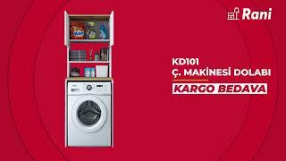 Rani KD101 Çamaşır Makinesi Dolabı