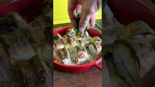 ЗАПЕЧЕННАЯ СКУМБРИЯ СО СМЕТАНОЙ И ЛУКОМ