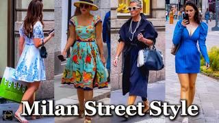 2024 Italian Street Style Fashion | Iconic Fashionable Summer Outfit & Stylish Looks | Milan, Italy