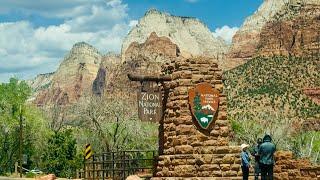 We visited Zion National Park️ #utahnationalpark #usatravel #filamtraveler #beautifulnature #nature