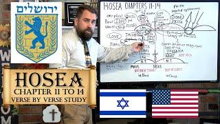 Hosea Chapters 11 through 14  Israel vs America and Works vs Faith Alone and The Trinity or Godhead