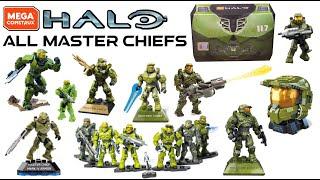 EVERY MASTER CHIEF By Mega Construx Halo