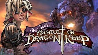 BORDERLANDS 2: Tiny Tina's Assault on Dragon Keep All Cutscenes (Game Movie) 1080p 60FPS