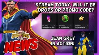 Livestream Today - Twitch Drops Prep or Promo Code? | Jean Grey Gameplay Teased | Special Gift [MCN]