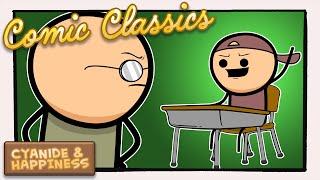 Hey Teacher | Cyanide & Happiness Comic Classics #shorts