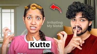 Irritating my sister Rakhi for 24 hours ‼️